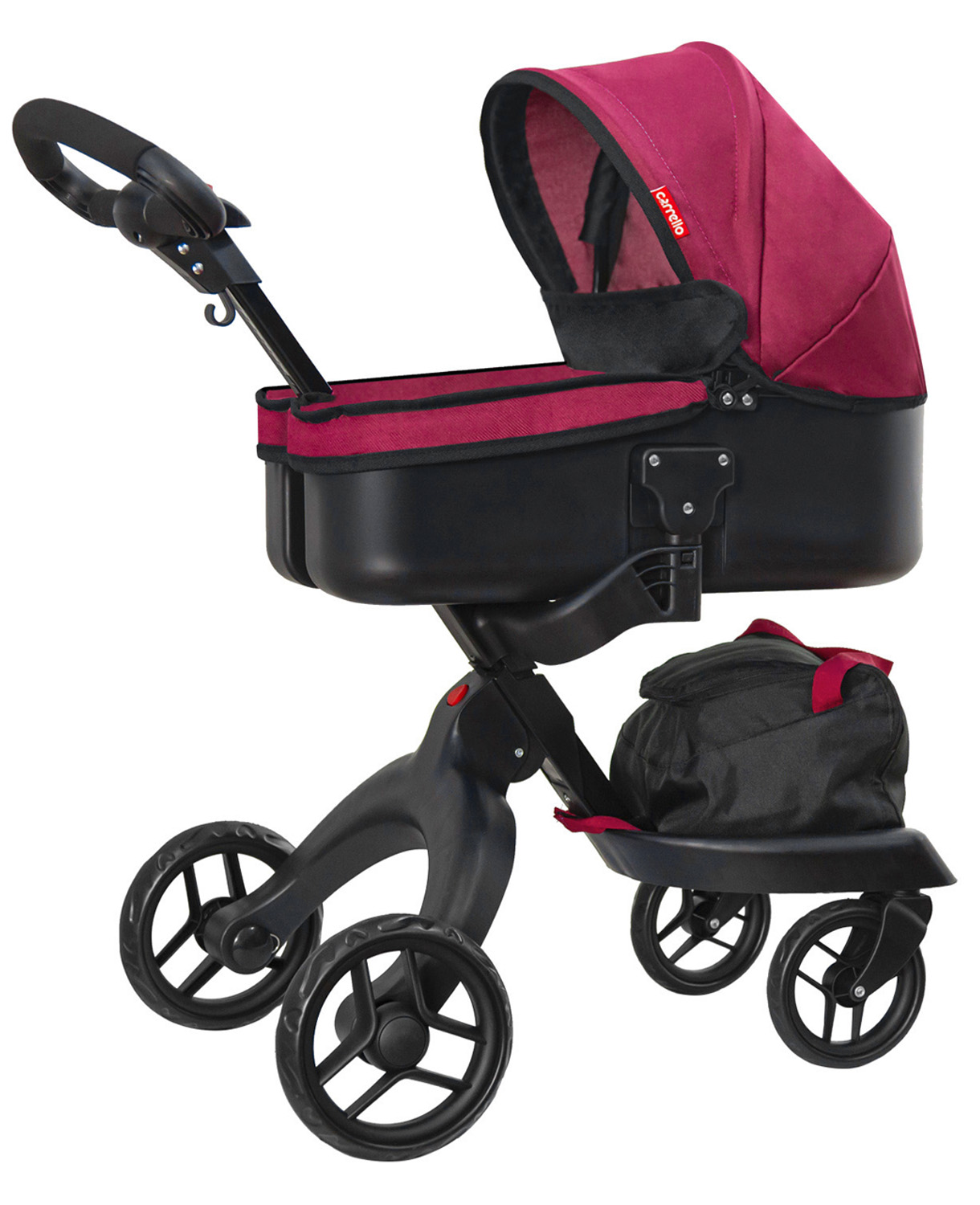 Коляска для кукол Gloria Элегантный внешний вид и поворотные передние колесики